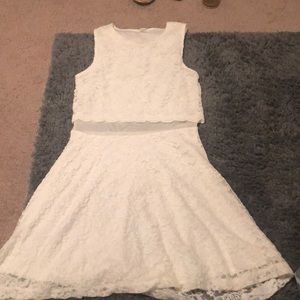 White dress